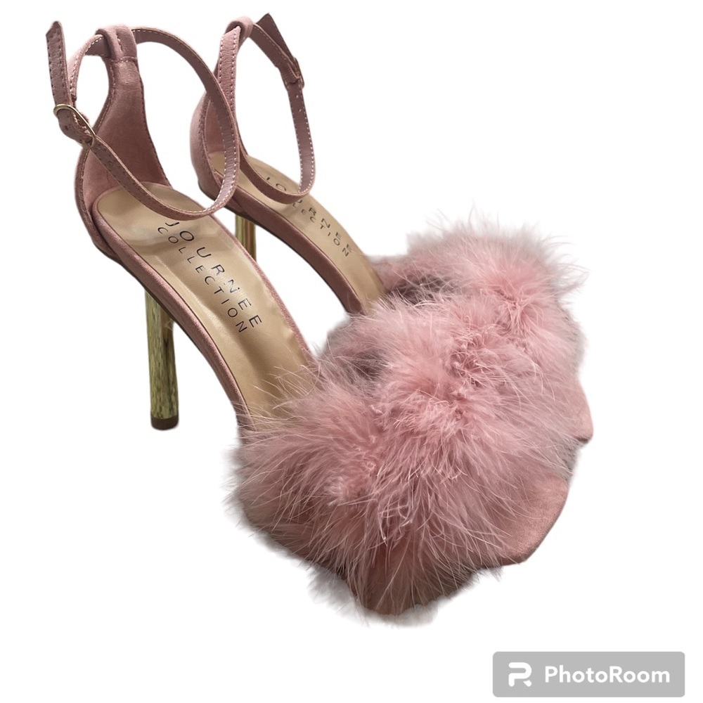 Journee Collection Odete Stilettos in blush - Picture 2 of 8
